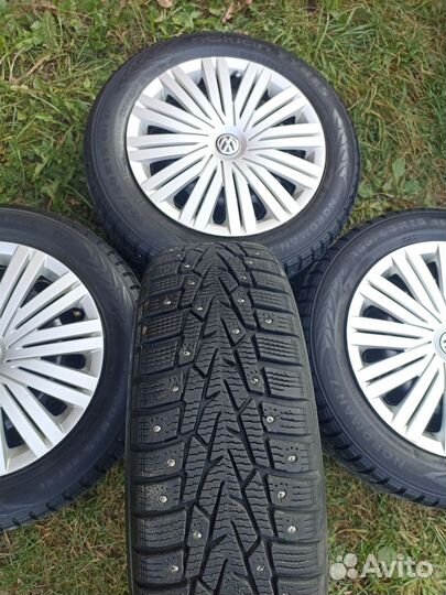 Комплект колес Volkswagen Polo 185 60 15 Оригинал