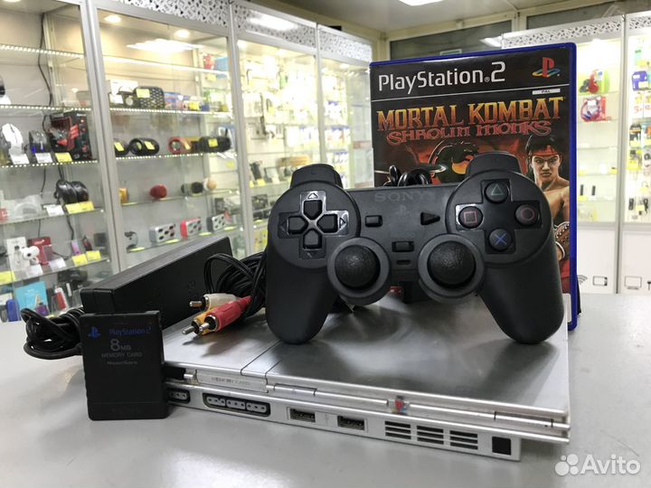 Игровая приставка Sony PlayStation 2 + MK