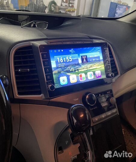 Магнитола Toyota Venza + физические кнопки