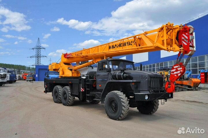 Аренда автокрана 16т 25т 32т