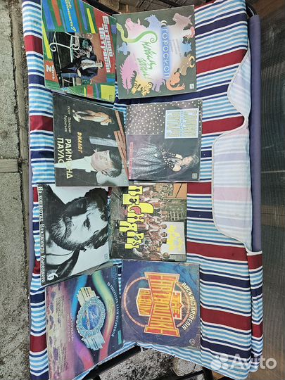 Виниловые пластинки СССР