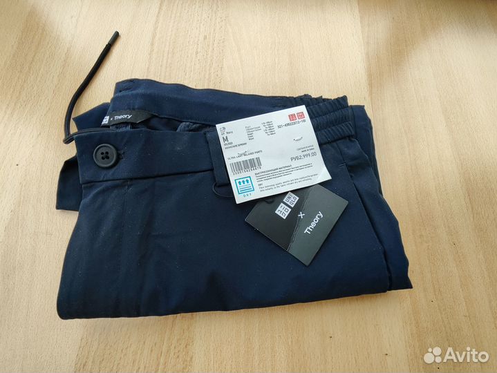 Брюки Uniqlo р. M navy Theory