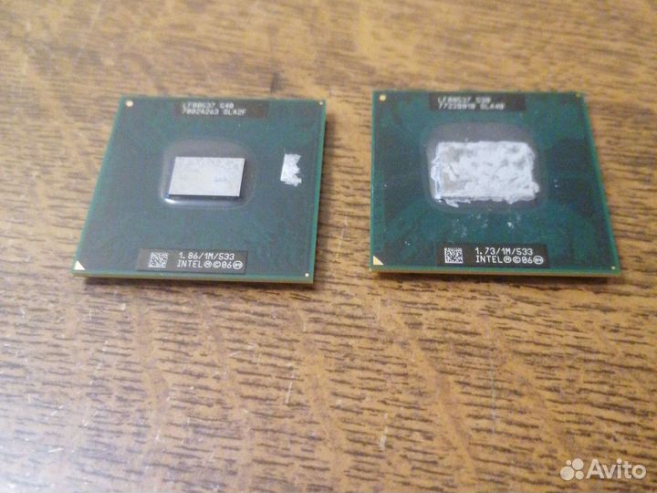Процессоры Intel ноутбучные
