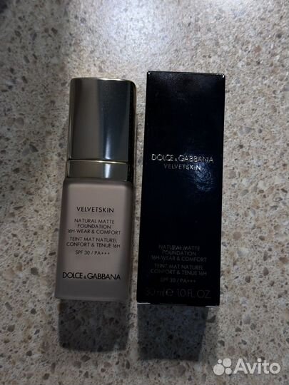 Крем тональный Dolce Gabbana velvetscin