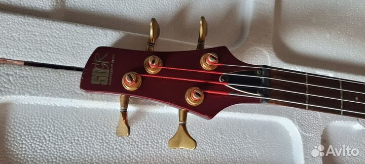 Ibanez SR-800LE Red японскся бас гитара фото