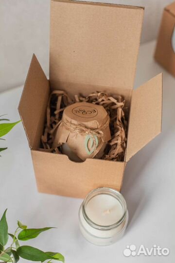 Ароматизированные свечи ручной работы