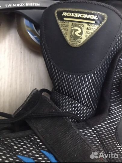 Роликовые коньки, женские, 38,5, Rossignol