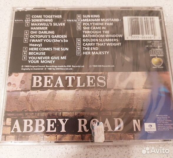 The Beatles - Abbey Road USA CD