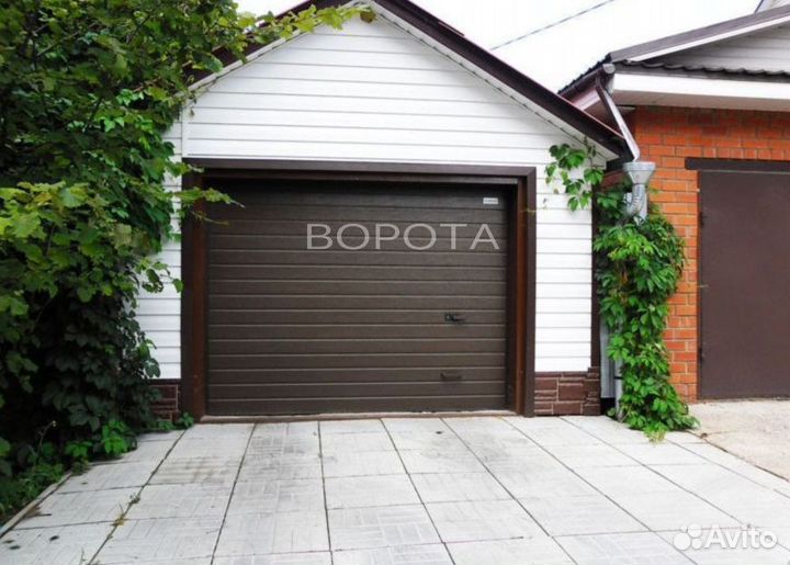 Ворота Гаражные Подъёмные Секционные Установка Мон