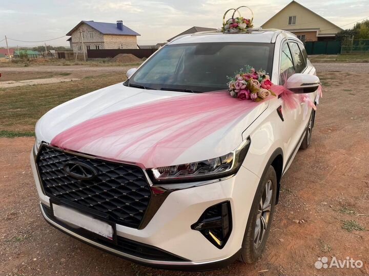 Свадебное украшение на машину аренда