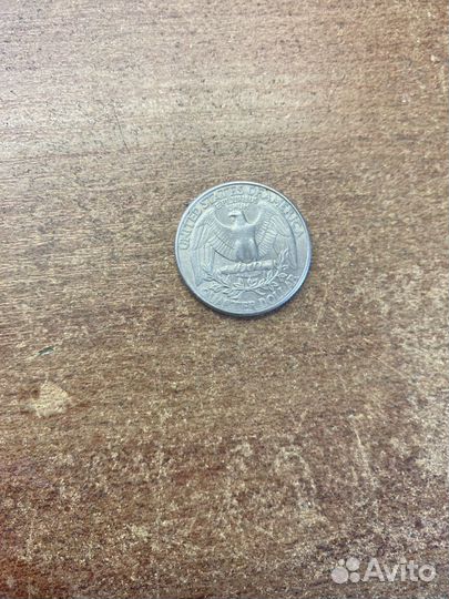 Манета 25 центов 1998 года