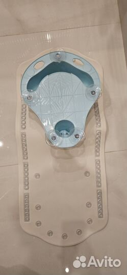 Стульчик для ванны с ковриком