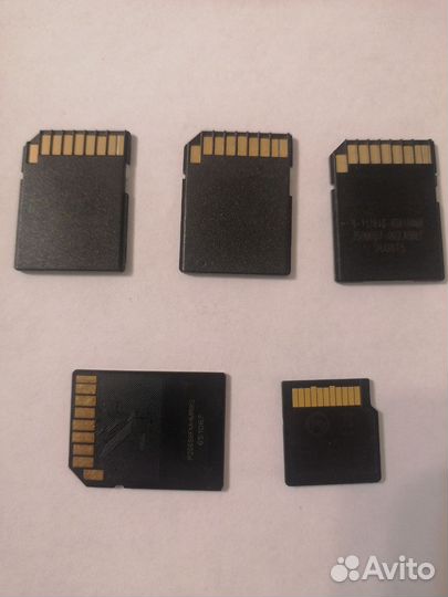 Адаптер переходник для microSD 3шт и карты памяти