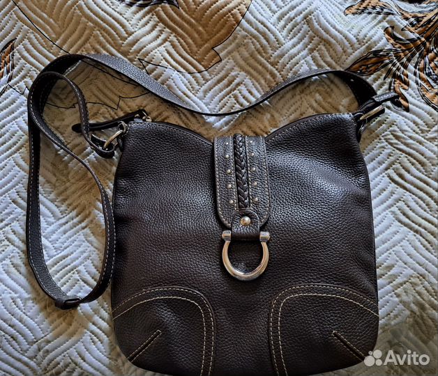 Сумка натуральная кожа италия Coccinelle