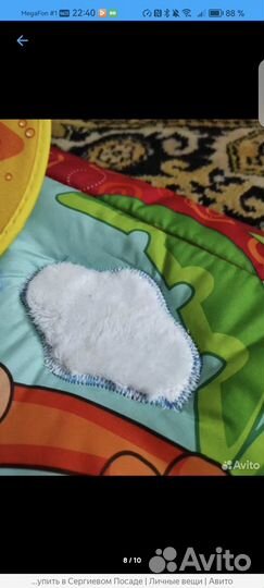 Развивающий коврик tiny love