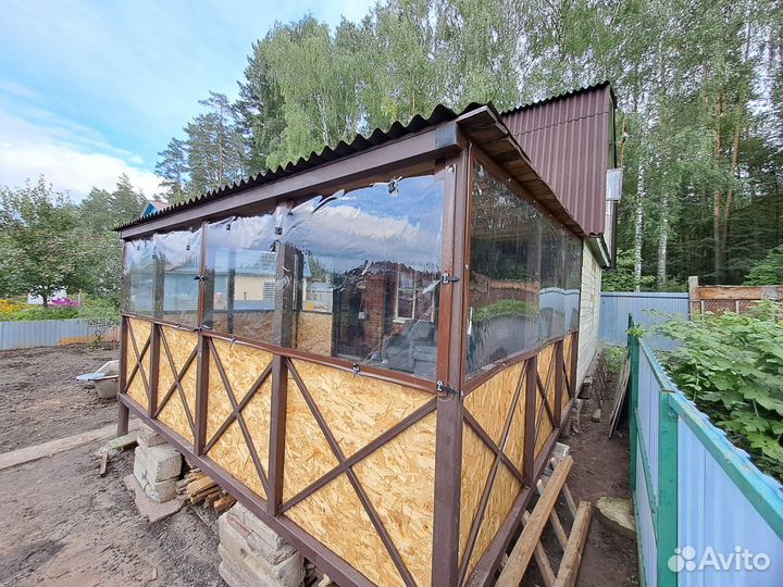 Жидкие стекла двери(мягкие окна)