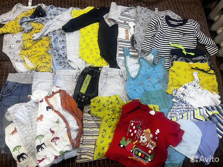 Детские вещи пакетом 74 80 86