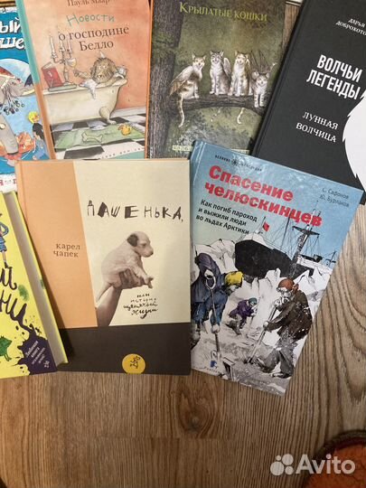 Новые детские книжки 6+