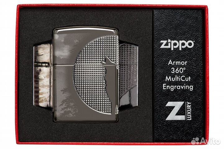 Zippo. Wolf / Волк. Армор. 360. Коллекц. Новая