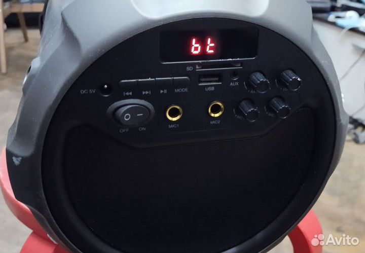 Колонка BT Ginnzu GM-882В. Bluetooth, для Караоке