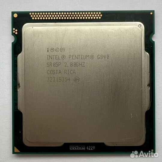 Процессор Intel g840