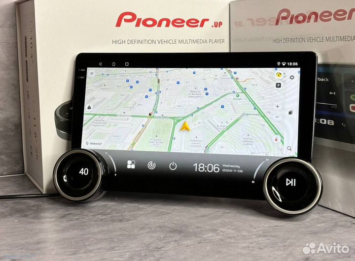 Магнитола 2 din android с крутилками (Арт.37325)