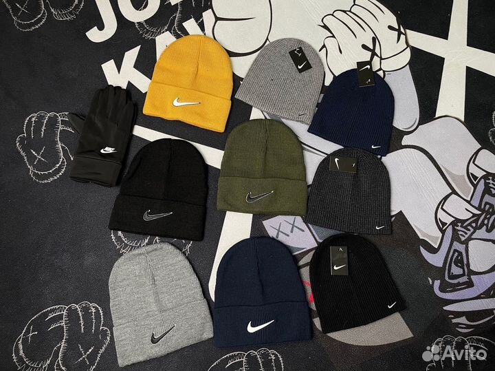 Шапка, Рюкзак, Перчатки Nike