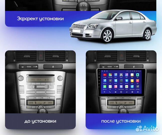 Магнитола Toyota Avensis 2 Teyes