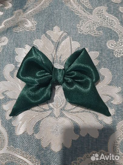 Банты на елку ручной работы