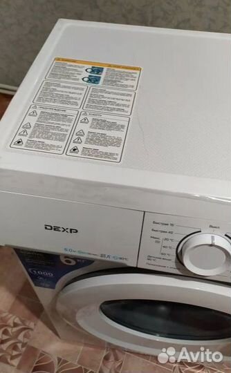 Стиральная машина dexp WM-F610DMA/WW белый