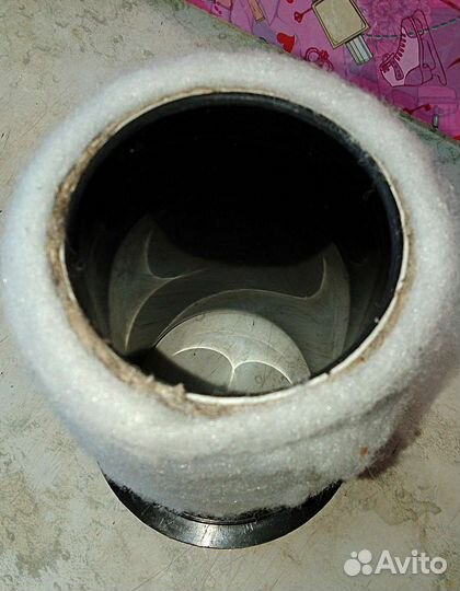 Труба фазоинвертора D-70mm L-160mm с Раскрывом