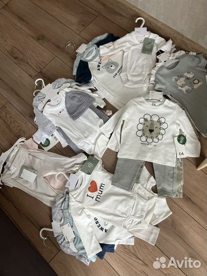 Одежда для новорожденных малышей р-ры 56-92