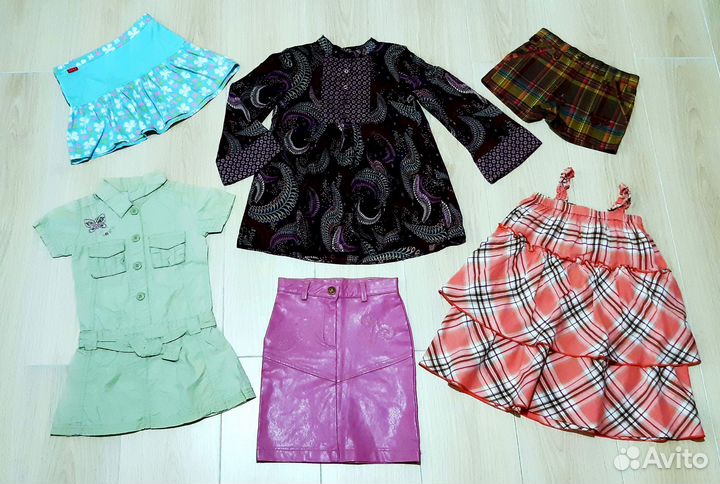 Вещи одежда пакетом на девочку 4-5-6 лет