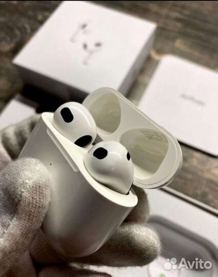 Наушники airpods 3, новые, реплика
