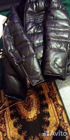 Кожаная куртка мужская 54 56 размер турция