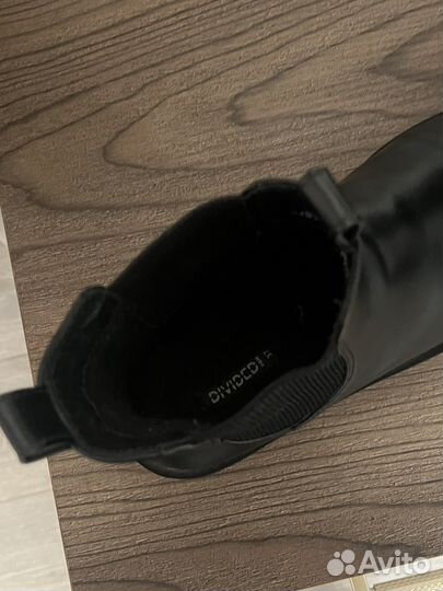 Черные ботинки челси женские 37 H&M