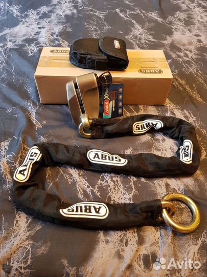 Противоугонный замок Abus 8000 с цепью 120см
