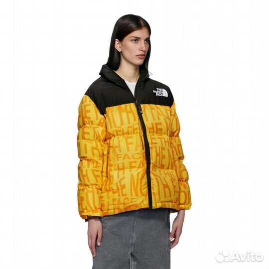 THE north face Down Jacket Unisex Yellow (M)(37)