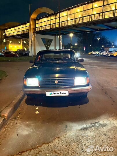 ГАЗ 31029 Волга 2.4 МТ, 1996, 62 000 км