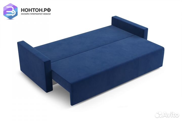 Диван еврокнижка Виена синий