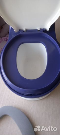 Детский горшок в виде унитаза