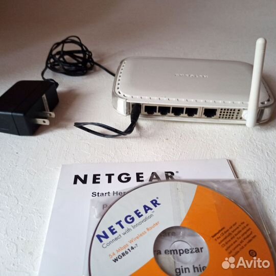 Wifi роутер net gear WGR614