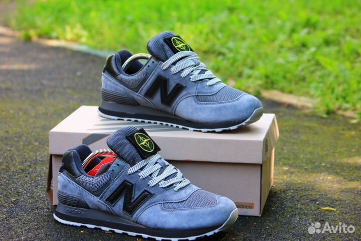 Кроссовки Lux New balance stone island 574