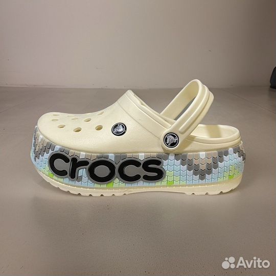 Crocs сабо женские на платформе