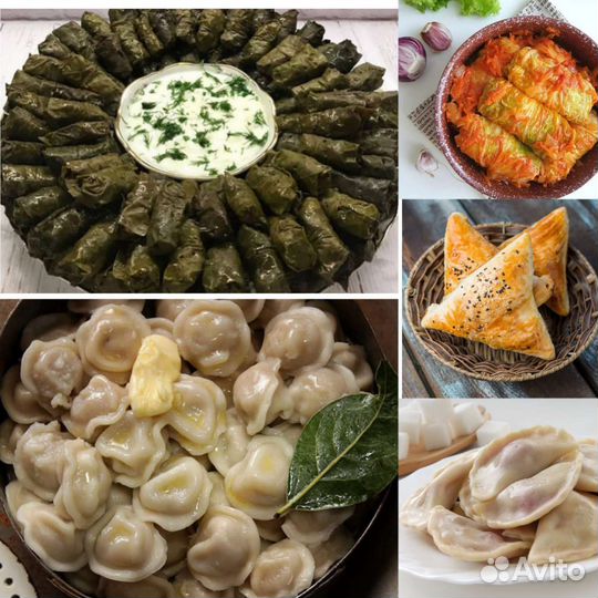 Полуфабрикаты домашние ручной лепки