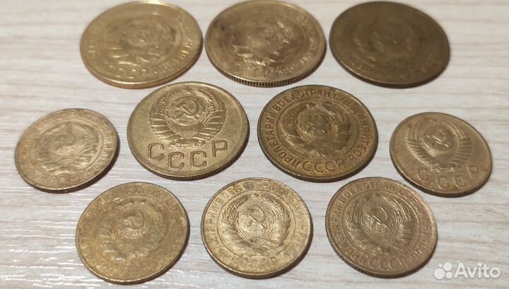 Монеты ранние советы