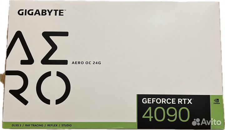 Видеокарта gigabyte GeForce RTX 4090 aero OC