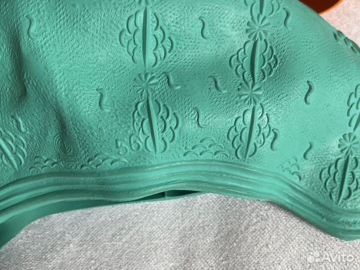 Шапочки резиновые для плавания