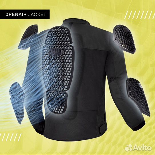 Женская мотокуртка shima openair lady black