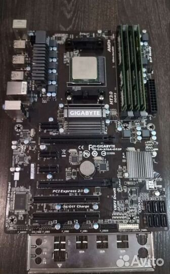 Комплект AMD FX 6300 и gigabit GA-970-DS3P